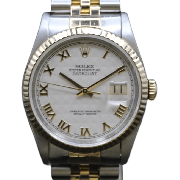 Rolex Datejust 16233 White Waffle