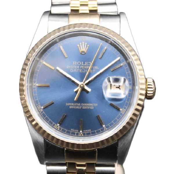 Rolex Datejust 16233 Blue Dial