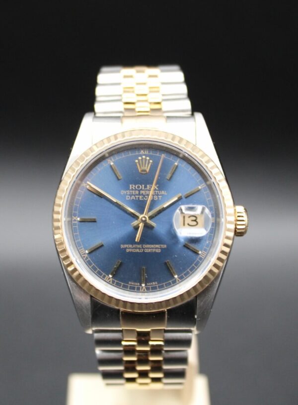 Rolex Datejust 16233 Blue Dial - Image 3