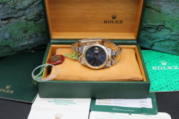 Rolex Datejust 16233 Blue Dial - Image 4