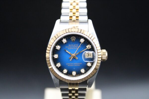 Rolex 69173 Diamond Blue Vignette - Image 11